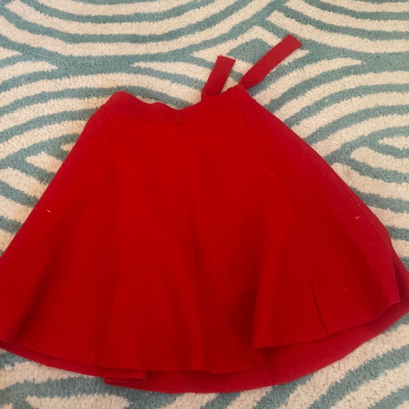 party city red skirt